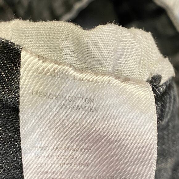 BlackJack Dark Light Washed Black Distressed Jeans Women's Size Large L - Picture 9 of 10